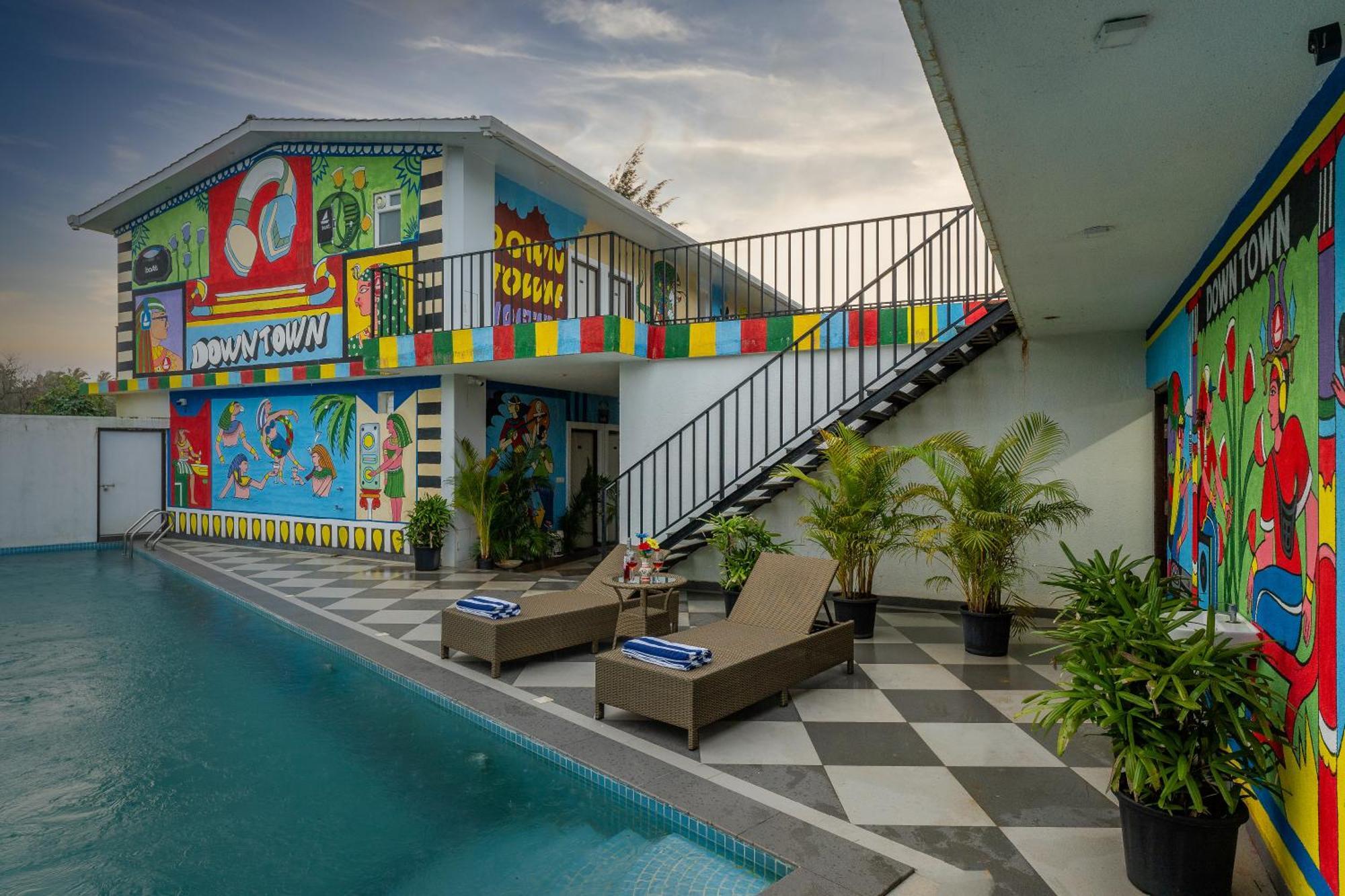 Downtown Arambol - The River Side Hostel Exterior foto